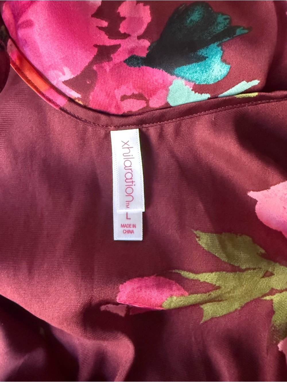 Boho Floral Maxi Dress XL Cottagecore Coquette Wrap Summer - Picture 6 of 7